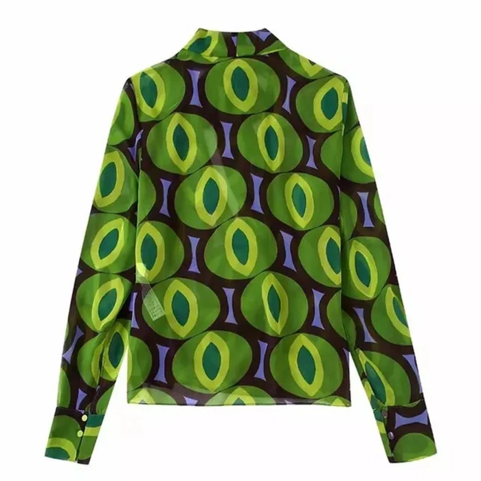 Bluzka damska Zara krótka zielona satynowa r. XL