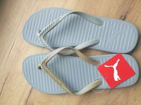 Klapki męskie Puma Comfy Flip japonki szare r. 44,5