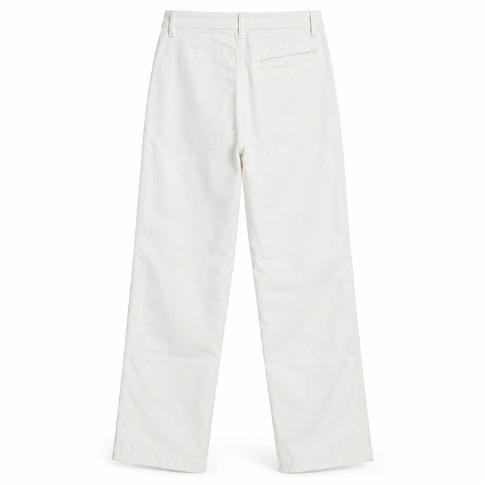 Spodnie damskie Zara jeansy szerokie ecru r. XS