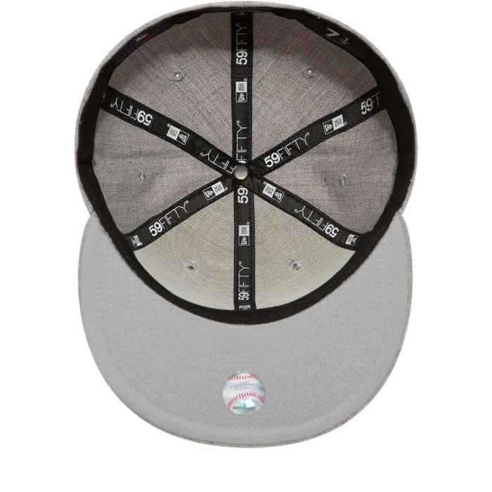 Czapka New Era 59FIFTY MLB Basic New York Yankees szara r. 6 7/8
