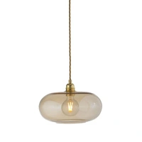 Lampa sufitowa Ebb & Flow wisząca szklana 29 cm