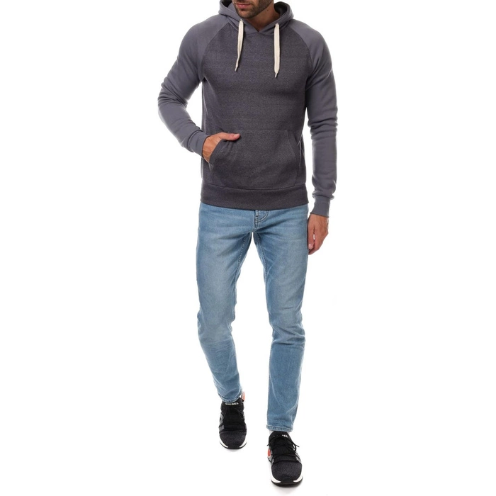 Bluza męska Hopenlife Grandle z kapturem szara