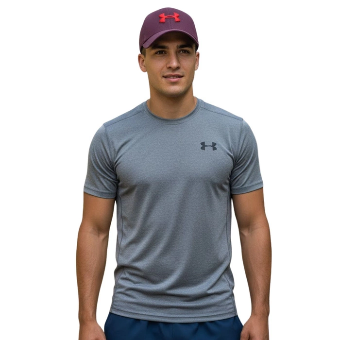 Czapka z daszkiem Under Armour Blitzing 3.0 bordowa