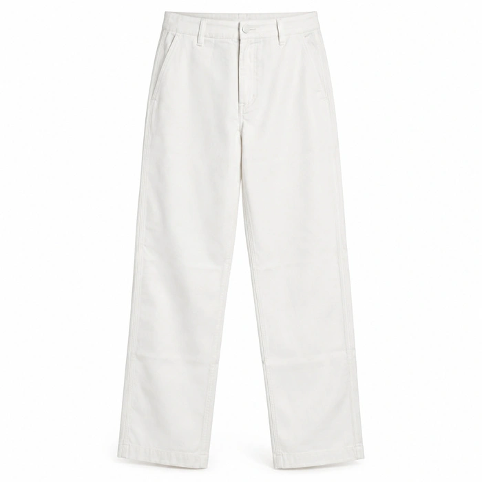 Spodnie damskie Zara jeansy szerokie ecru r. XS