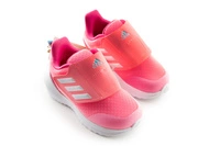 Buty dziecięce Adidas EQ21 Run 2.0 AC sportowe lekkie różowe na rzepy