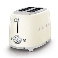 Toster na 2 kromki Smeg Retro 50's Style kremowy