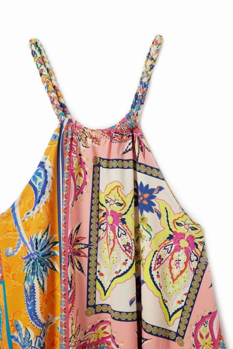 Bluzka damska Desigual Casandra kolorowy halter