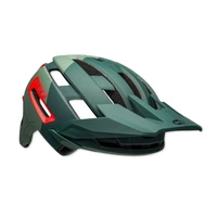 Kask rowerowy Bell Super Air Mips rowerowy zielony MTB z daszkiem