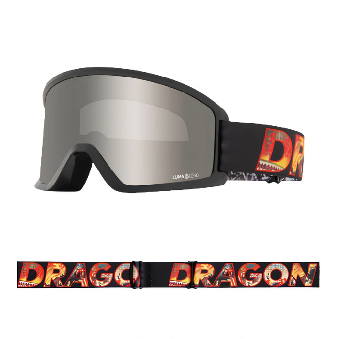 Gogle narciarskie Dragon DX3 plus OTG Klash snowboardowe szyby S3, S2