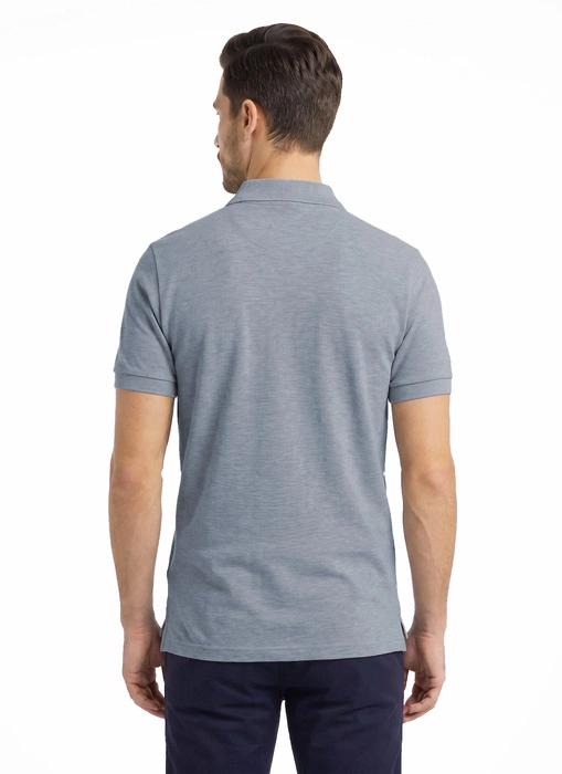 Koszulka męska Lacoste Polo niebieska polówka r. 4XL