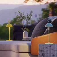 Lampa akumulatorowa Sompex Hook LED Outdoor niebieska