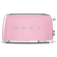 Toster na 4 kromki Smeg TSF02PKEU pastelowy róż50's Style