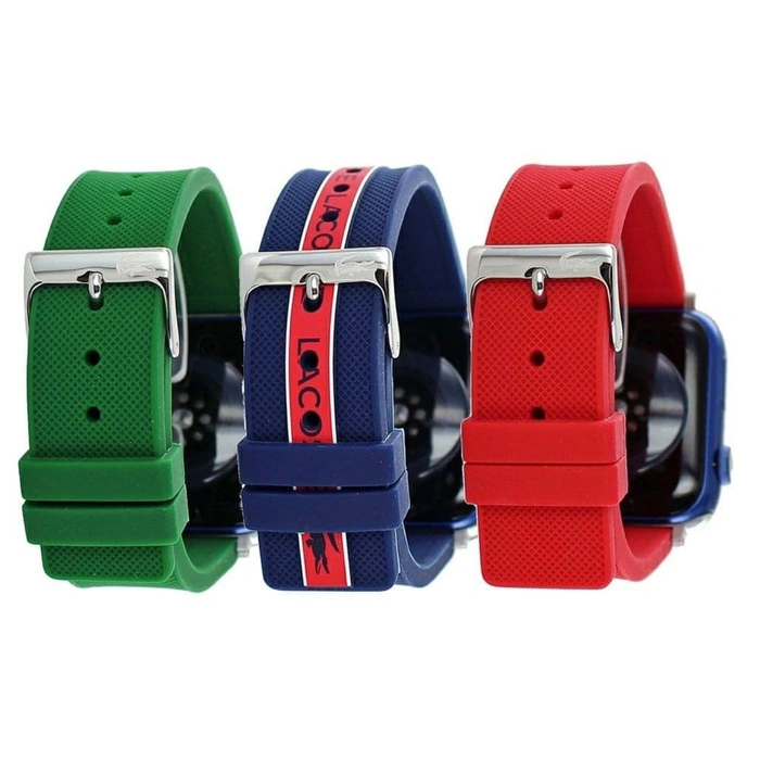 Pasek silikonowy Lacoste do zegarka Apple Watch 42/44 mm zestaw 3 szt.