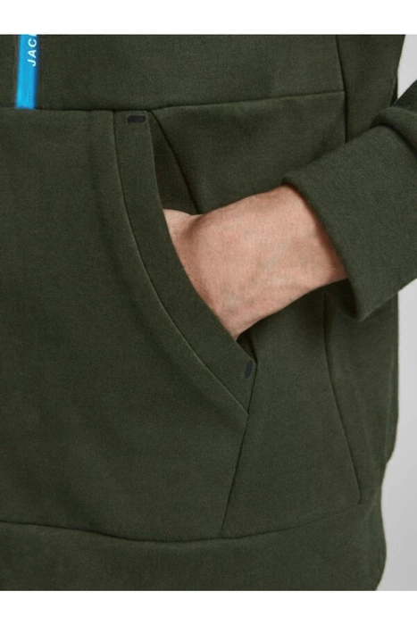 Bluza męska Jack&Jones Burnind Sweat Zip Hood rozsuwana z kapturem