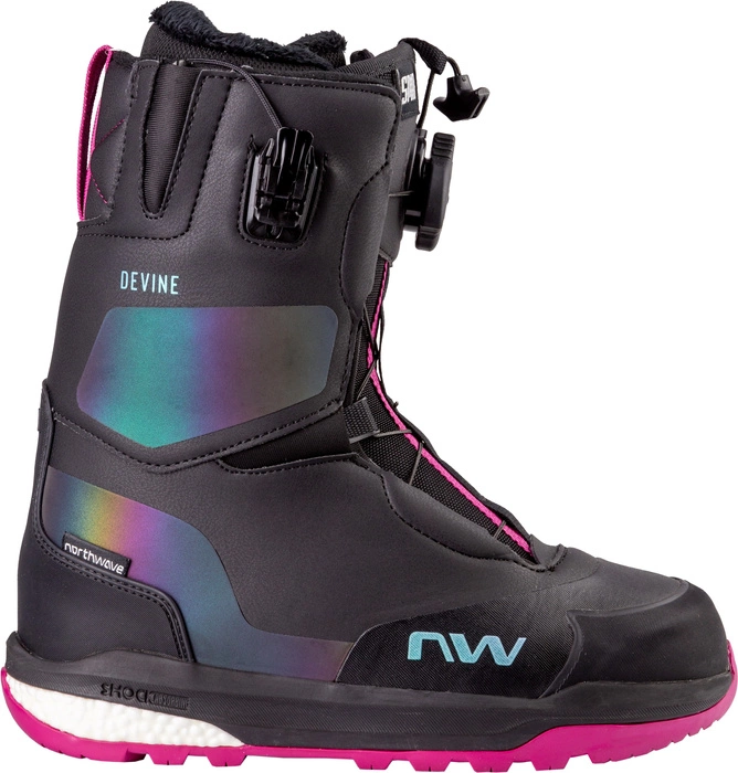 Buty snowboardowe Northwave Devine Hybrid czarne r. 37,5