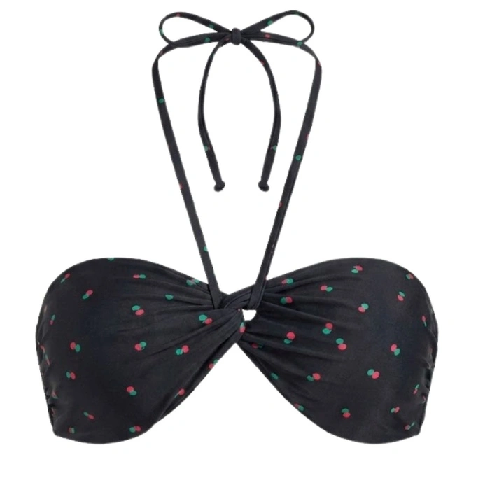 Góra od bikini Billabomg Bandeau Sol strój kąpielowy damski wzorzysty r. L