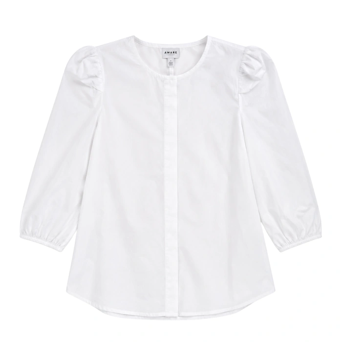 Koszula damska Aware by Vero Moda bluzka elegancka biała r. XS