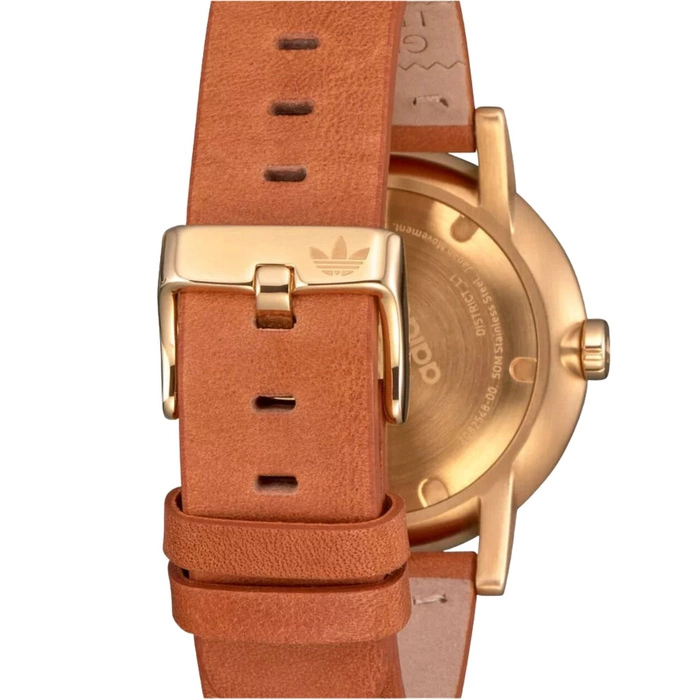 Zegarek męski Adidas Originals Z08-2548 brązowy skórzany pasek