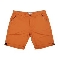 Spodenki męskie Lee Cooper Nasho chino bermudy pomarańczowe