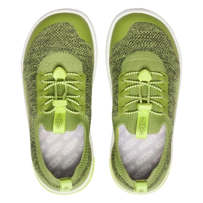 Buty młodzieżowe Keen NX Knit Lace miejskie sneakersy wsuwane zielone r. 32,5