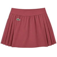 Spódnica damska Lacoste tenisowa z podszytymi spodenkami bordowa r. 38