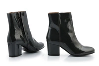 Buty damskie Yaya Velvet skórzane granatowe botki r. 37