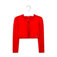 Sweter dziecięcy Mayoral bolerko czerwone do sukienki r. 157