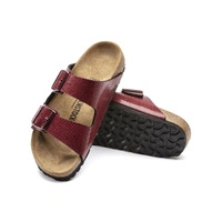 Klapki damskie Birkenstock Arizona bordowe r. 40