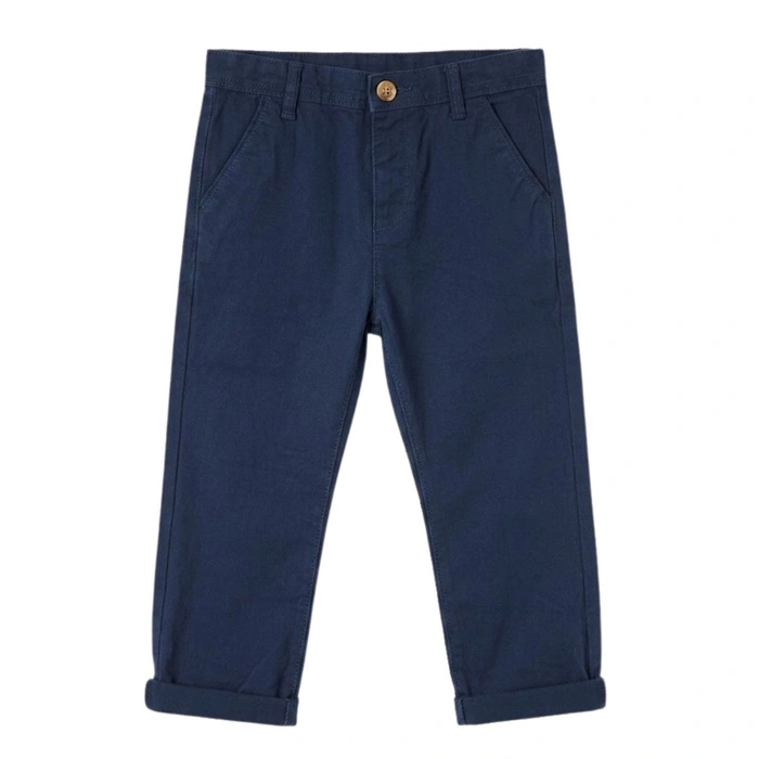 Spodnie chłopięce Zara chinos klasyczne eleganckie granatowe r. 98