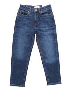 Spodnie Tommy Hilfiger HR Tapered jeansy dziewczęce