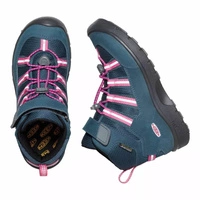 Buty dziecięce Keen Hikeport 2 Sport Mid WP trekkingowe niebieskie