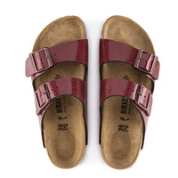 Klapki damskie Birkenstock Arizona bordowe r. 38