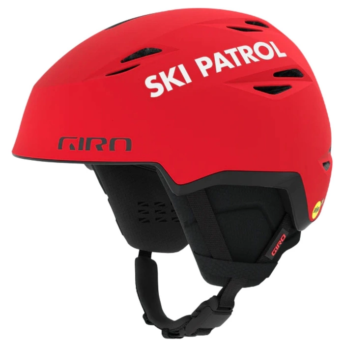 Kask dla dorosłych Giro Grid Spherical MIPS narciarski czerwony ski patrol r. S