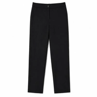 Spodnie damskie Zara eleganckie z rozcięciami szerokie czarne r. L