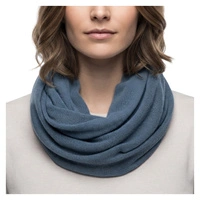 Komin Buff Knitted Infinity damski komin niebieski