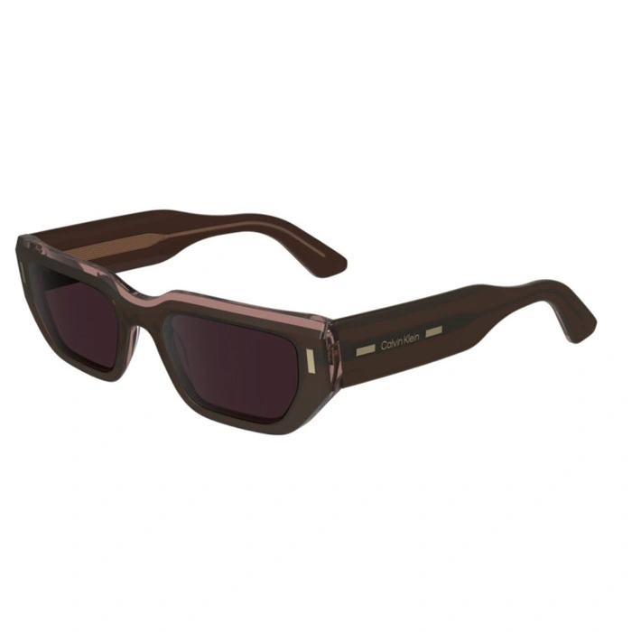 Okulary damskie Calvin Klein CK24500S 228 przeciwsłoneczne prostokątne z filtem cat. S3