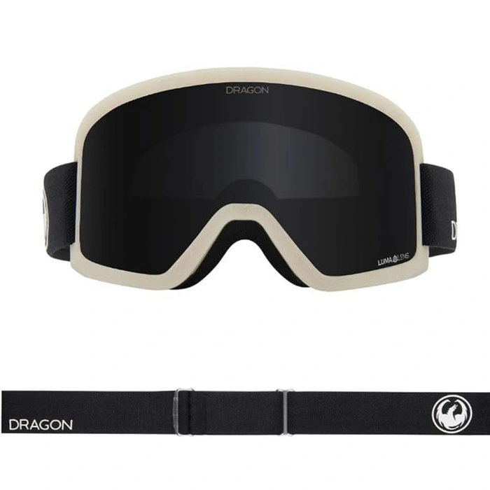 Gogle narciarskie unisex DX3 Plus OTG Raw snowboardowe dwie szyby S1 / S4