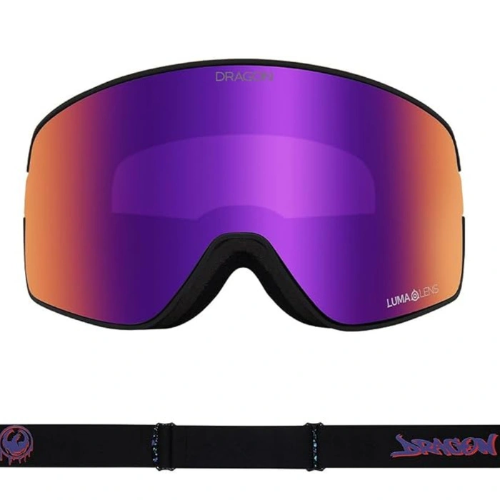 Gogle narciarskie Dragon NFX2 Rattled snowboardowe dwie szyby S2 + S1 unisex