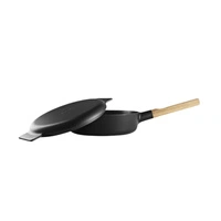 Patelnia z pokrywą Eva Solo Nordic Kitchen czarna 25 cm