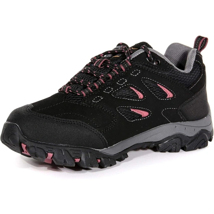 Buty damskie Regatta Holcombe IEP Low trekkingowe wodoodporne czarne