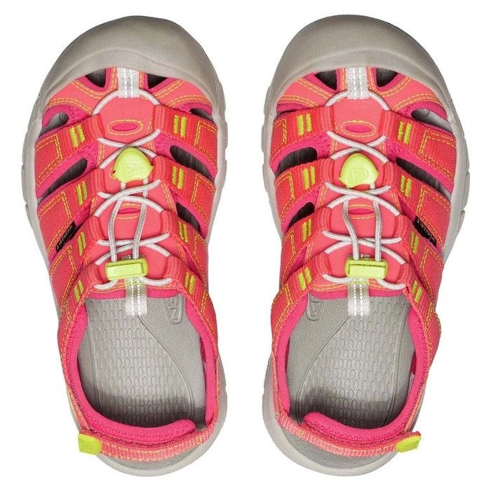 Buty dziecięce Keen Newport Boundless sandały zabudowane koralowe r. 32,5