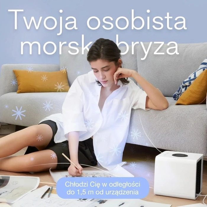 Klimator ewaporacyjny Evapolar Evapolar evaLIGHT Plus EV-1500 nawilżacz powietrza biały