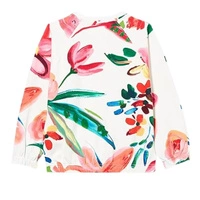 Bluza dziewczęca Desigual Lia biała w kwiaty r. 158