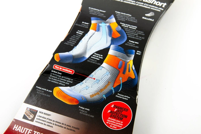 Skarpety X-Socks Bike Racing rowerowe czarne niskie r. 35-38