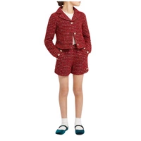 Spodenki dziewczęce Guess szorty czerwone eleganckie r. 152