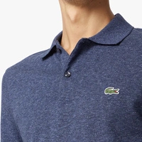 Koszulka męska Lacoste Polo niebieska o dopasowanym kroju r. XS