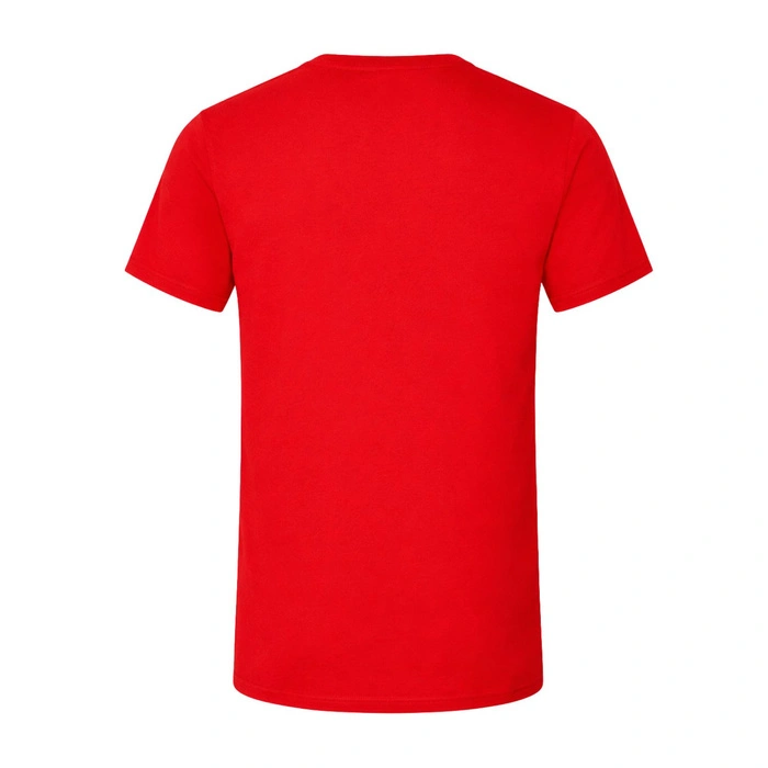 Koszulka męska Fruit of the Loom Valueweight czerwona t-shirt r. XL