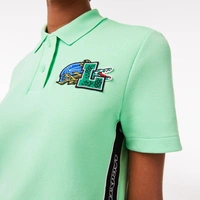 Koszulka damska Lacoste Holiday Polo polówka klasyczna zielona r. XS