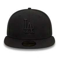 Czapka New Era 59FIFTY LA czarny fullcap z prostym daszkiem r. 6 1/2