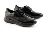 Buty męskie Lumberjack Matrix eleganckie czarne lakierowane r. 42